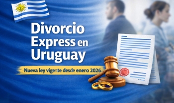 Divorcio express en Uruguay 2026